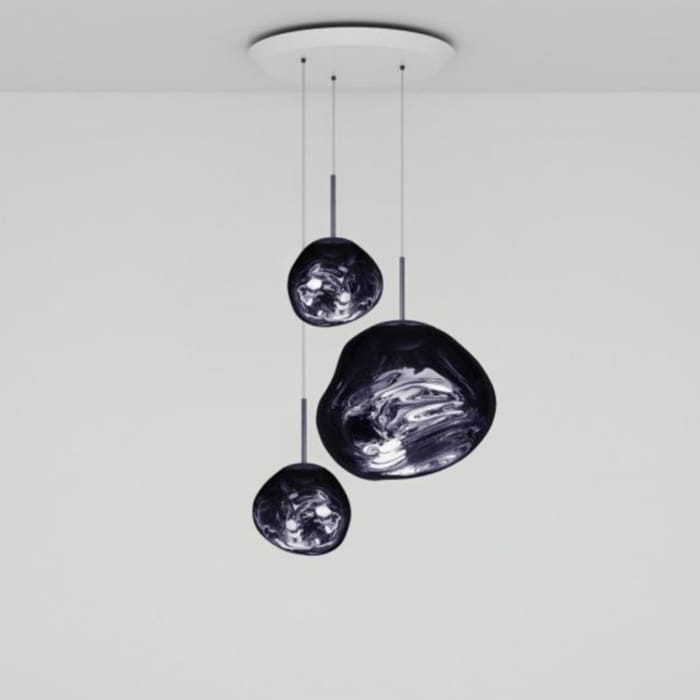 Tom Dixon MELT TRIO ROTONDA - suspension - smoke