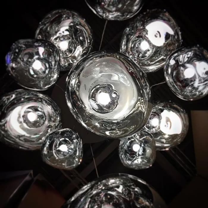 Tom Dixon MELT MINI ROUND - suspension chrome - Image 2