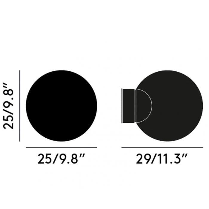 Tom Dixon GLOBE SURFACE LED - wall - opal - Image 3