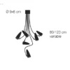Catellani & Smith CICLOITALIA Flex C6 - soffitto - nero - immagine 3