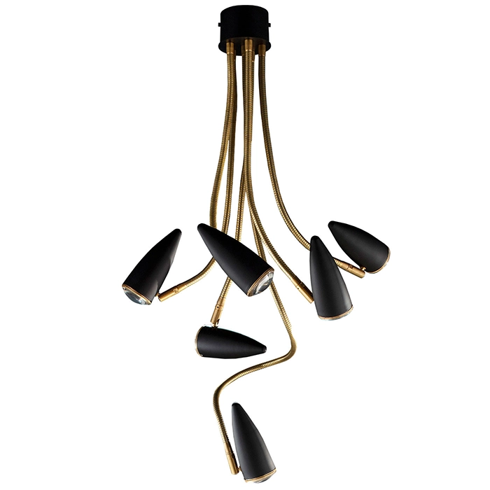 Catellani & Smith CICLOITALIA Flex C6 - soffitto - nero