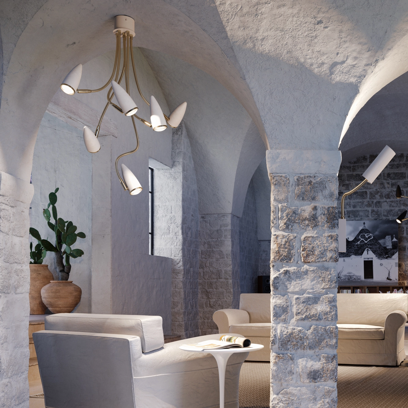Catellani & Smith CICLOITALIA Flex C6 - ceiling - white - Image 3