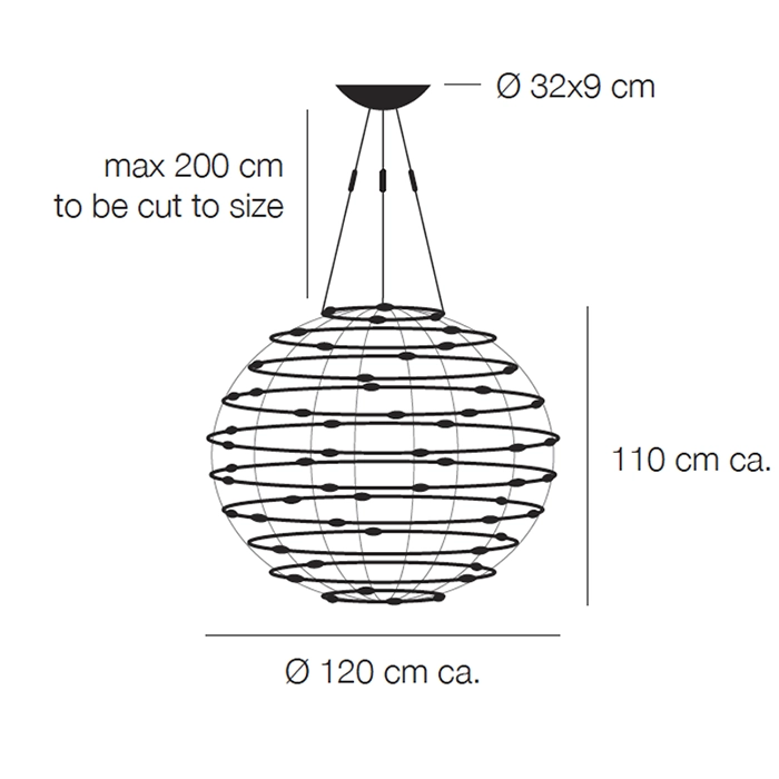 Catellani & Smith 56 PETITS BIJOUXS - suspension - brass - Image 3