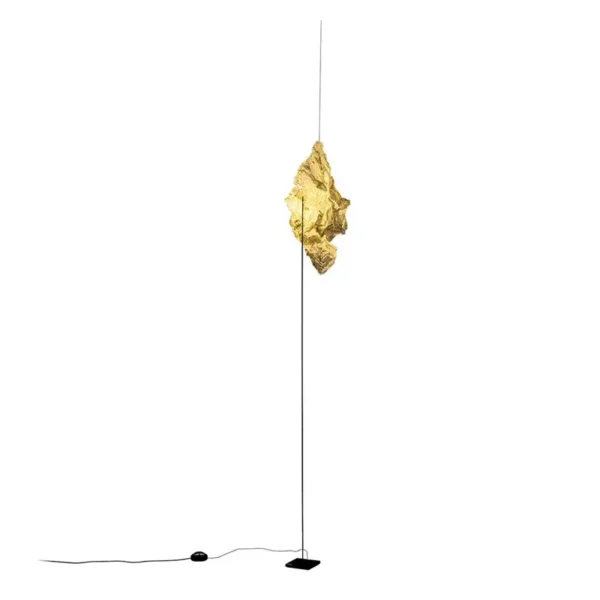 Catellani & Smith SHADOW - floor - black structure and brass net
