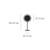 Catellani & Smith TALISMANO (Other Smiths) - table - iridescent glass - Image 3