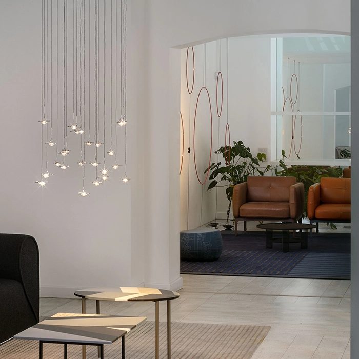 Catellani & Smith JACKIE O CHANDELIER 20 - suspension - nickel - Image 2