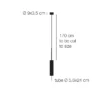 Catellani & Smith LUCENERA 504 - suspension - black - Image 3