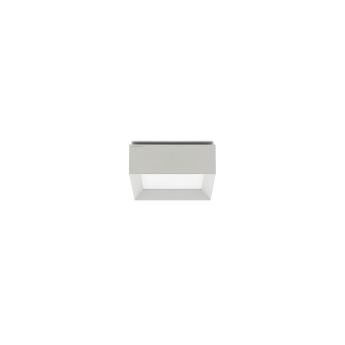 LOMBARDO Flo Q 150 3000K - wall or ceiling - gray - indoor