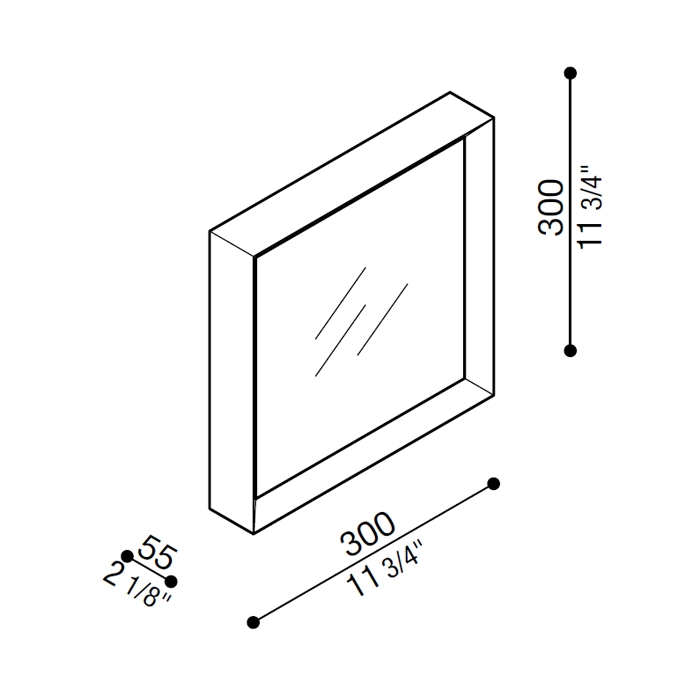 LOMBARDO Flo Q 300 3000K - parete o soffitto - oro - indoor - immagine 3