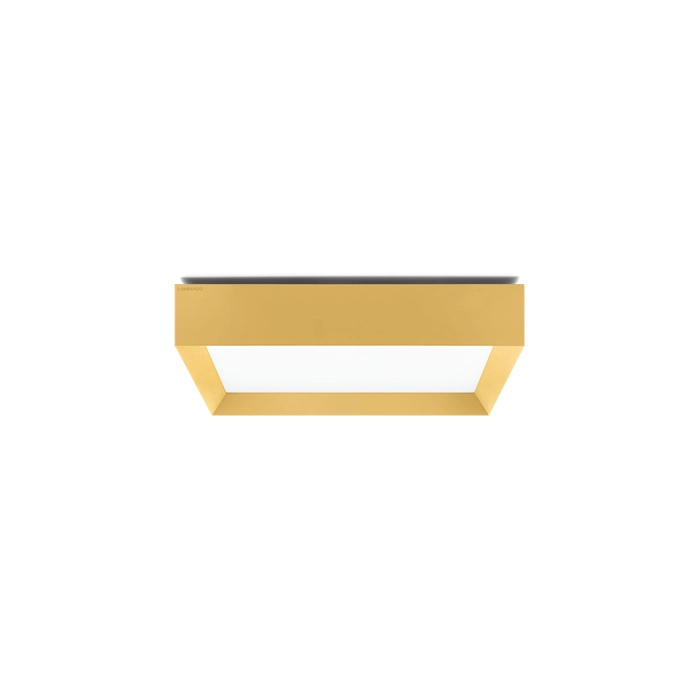 LOMBARDO Flo Q 300 3000K - parete o soffitto - oro - indoor