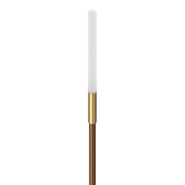 LOMBARDO LINFA 120 3000k 3V - terra - marrone e ottone - outdooor