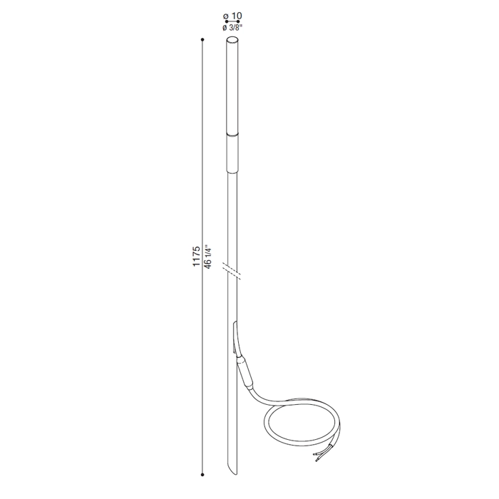LOMBARDO LINFA 120 4000k 3V - terra - verde e ottone - outdooor - immagine 3
