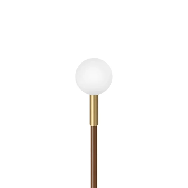 LOMBARDO LINFA O 80 3000k 3V - terra - marrone e ottone - outdooor
