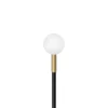 LOMBARDO LINFA O 120 3000k 3V - floor - black and brass - outdooor