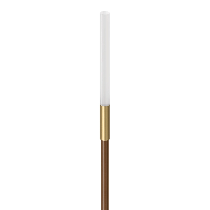 LOMBARDO LINFA 120 3000k 24V - terra - marrone e ottone - outdooor