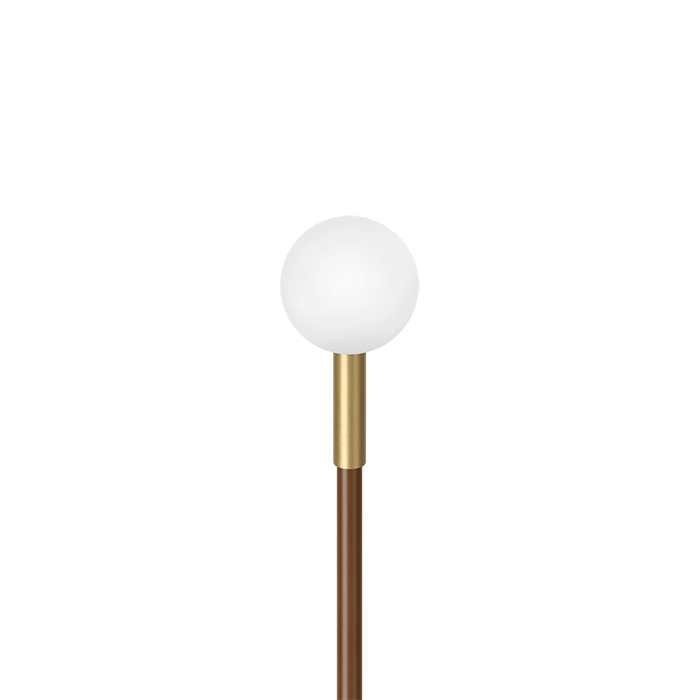 LOMBARDO LINFA O 80 3000k 24V - terra - marrone e ottone - outdooor