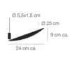 Catellani & Smith LEDERAM WF 25 - wall - disc and white base - Image 3