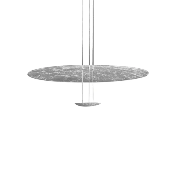 Catellani & Smith MACCHINA DELLA LUCE MOD. B - suspension - silver coloured leaf