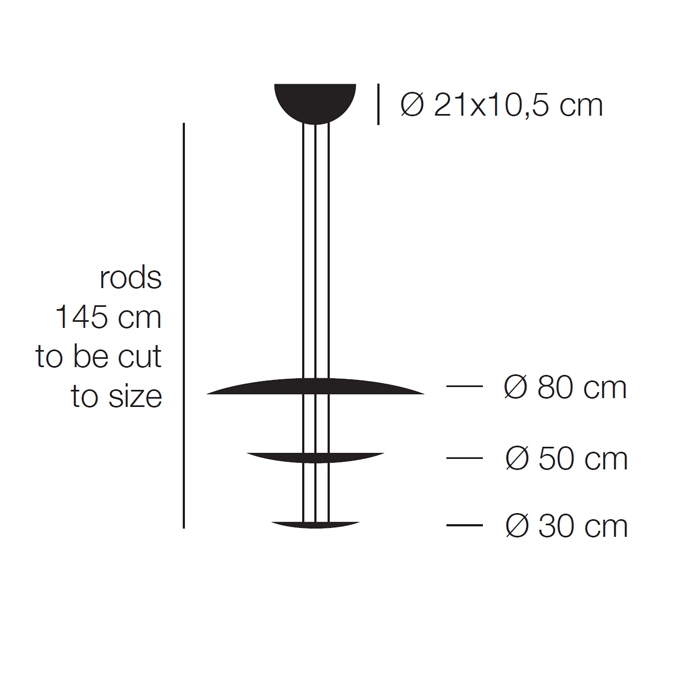 Catellani & Smith MACCHINA DELLA LUCE MOD. I - suspension - silver coloured leaf - Image 2