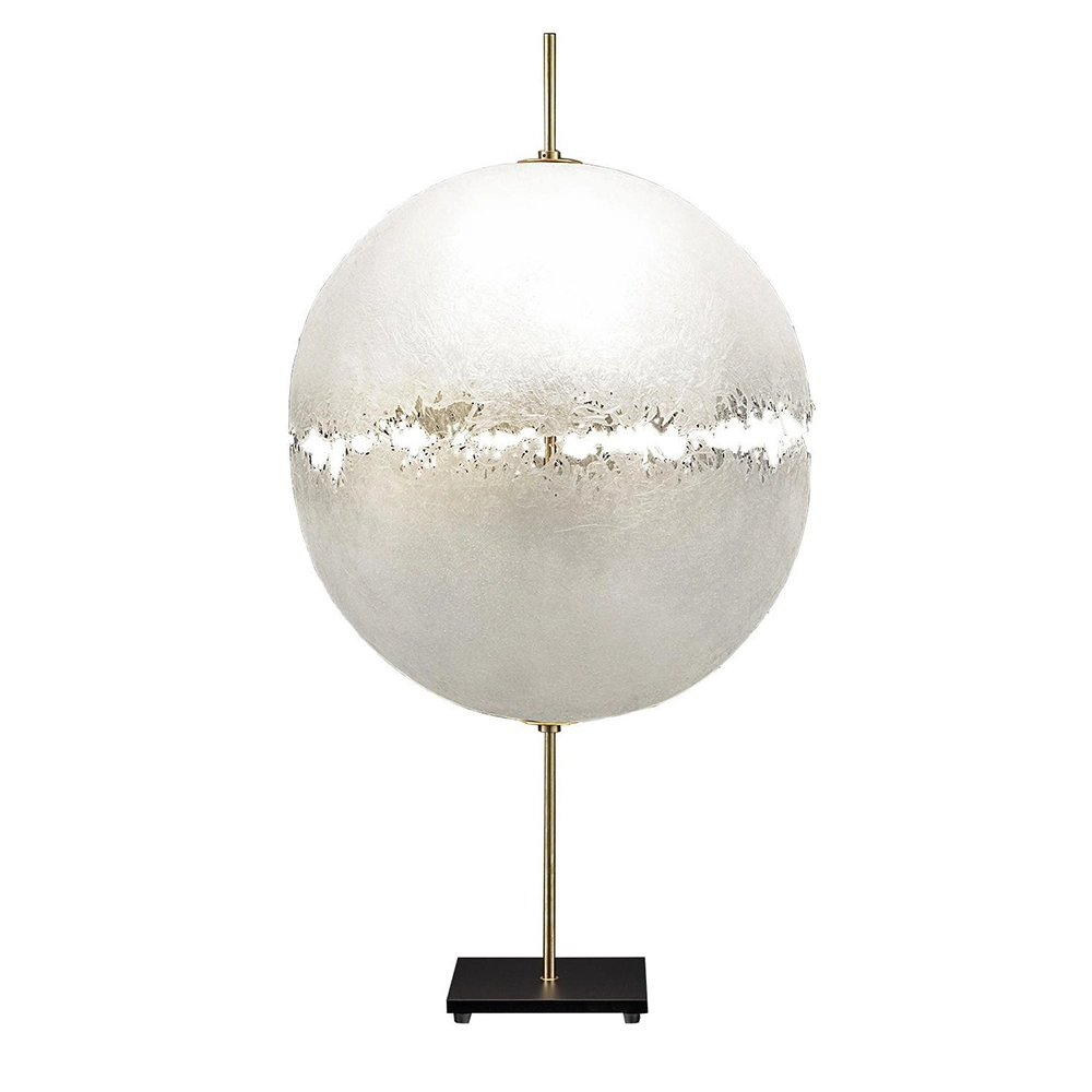 Catellani & Smith POSTKRISI T 61 - tavolo - ottone, bianco