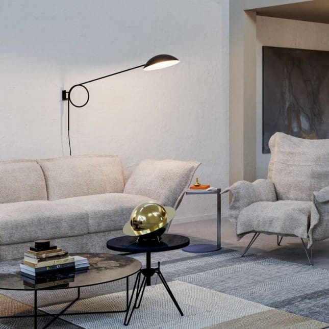 Lodes DIESEL LIVING WITH LODES - SPRING CEILING deep black - immagine 3