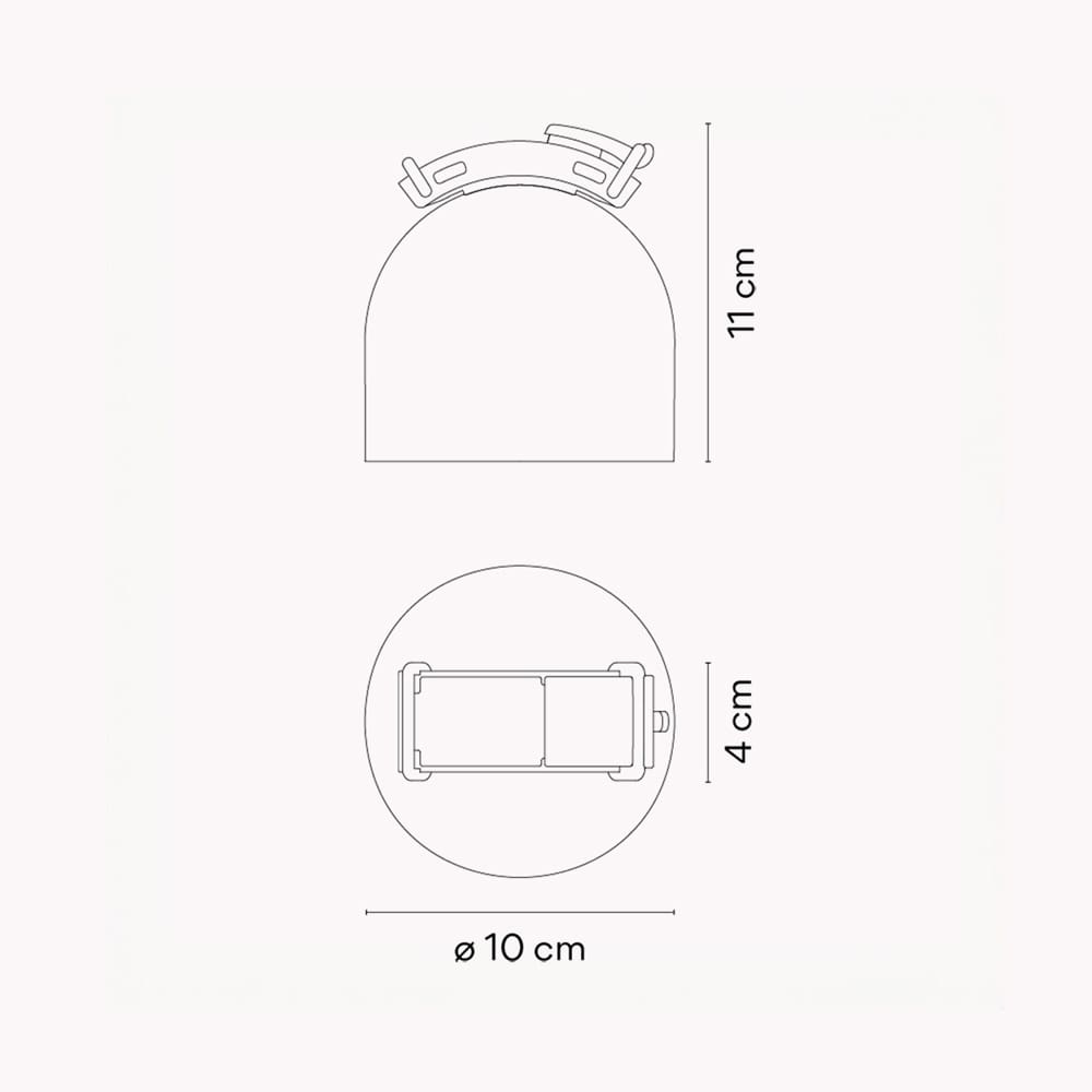 Vibia PLUSMINUS Spotlight 6200 - 2700K - Simultaneous line DALI, 1-10V, Casambi - green M1 - Image 3