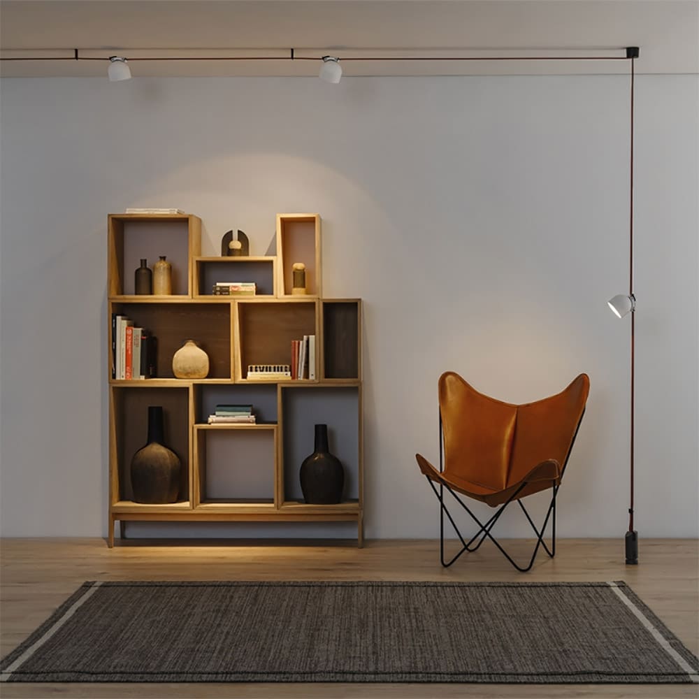 Vibia PLUSMINUS Spotlight 6210 - 3000K - Linea simultanea Dali, 1-10V, Casambi - verde M1 - immagine 2
