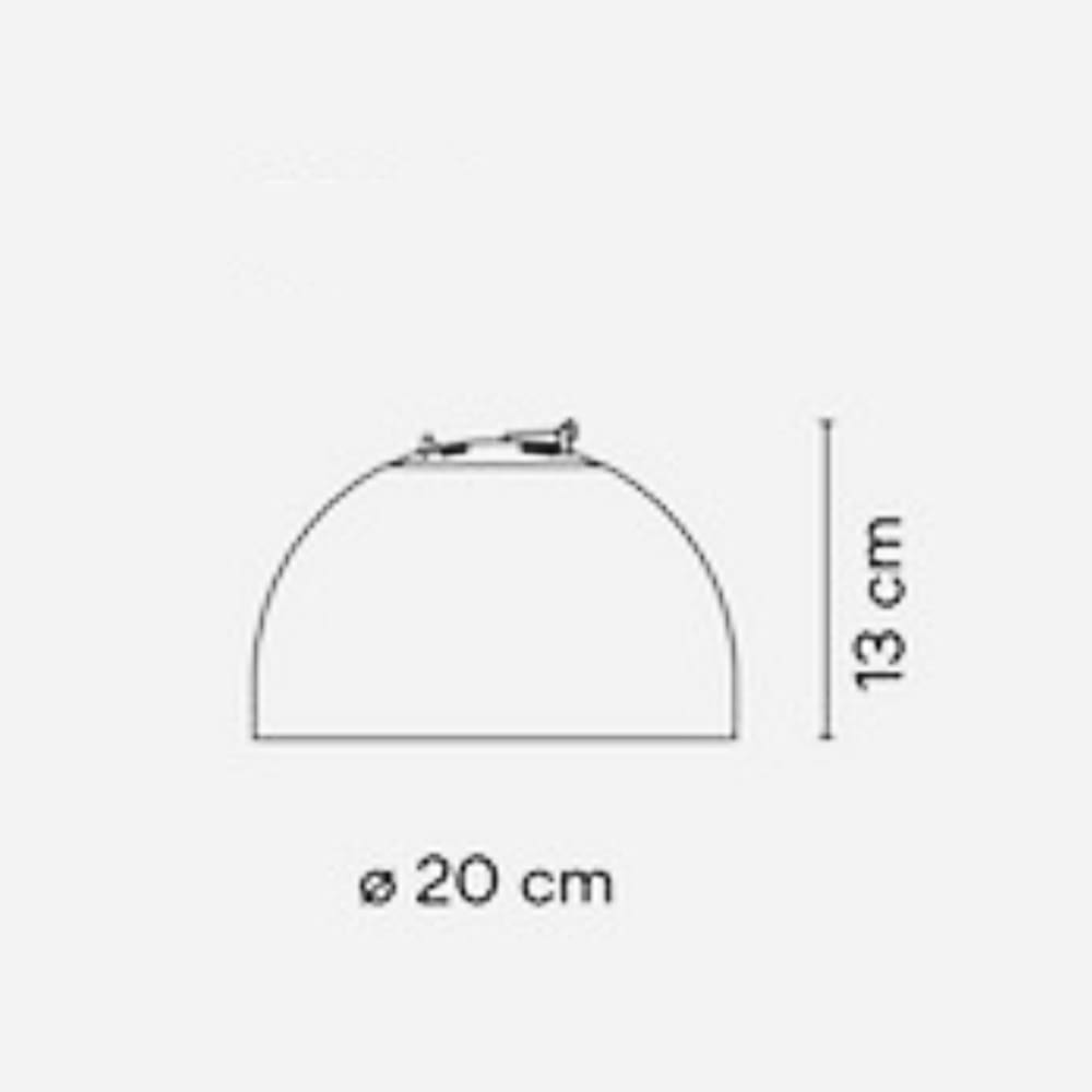 Vibia PLUSMINUS Semisphere 6220 - 2700K, Simultaneous line Dali, 1-10V, Casambi - green (Lighting body only) - Image 3