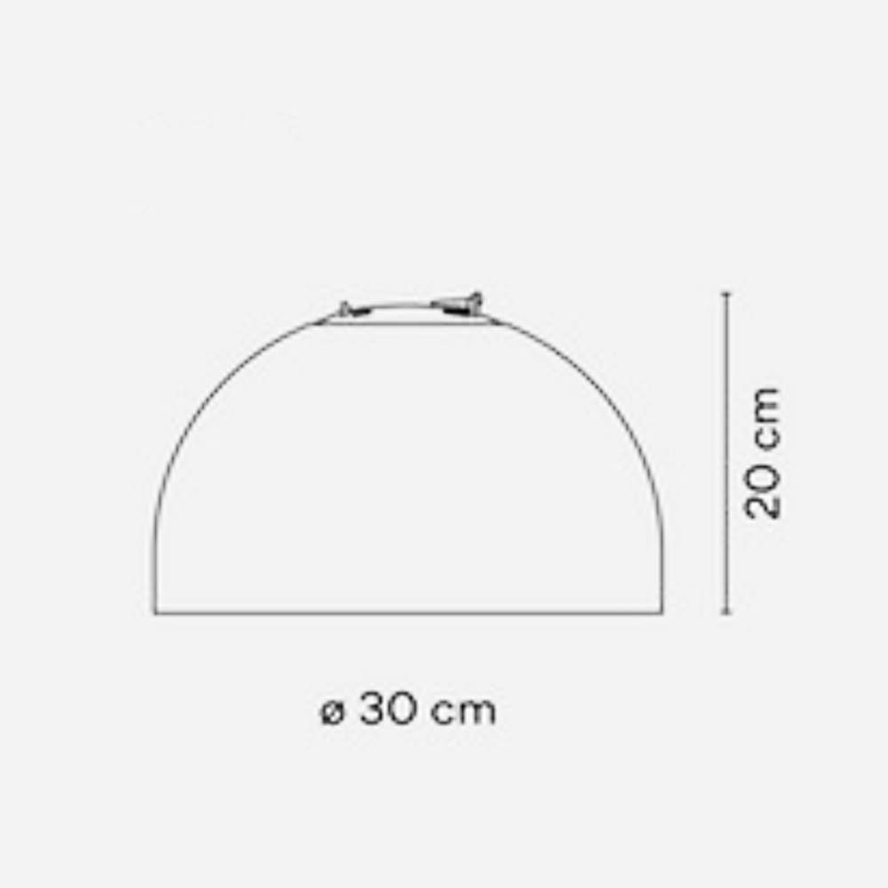 Vibia PLUSMINUS Semisphere 6225 - 2700K, Simultaneous line Dali, 1-10V, Casambi - green M1 (Lighting body only) - Image 3