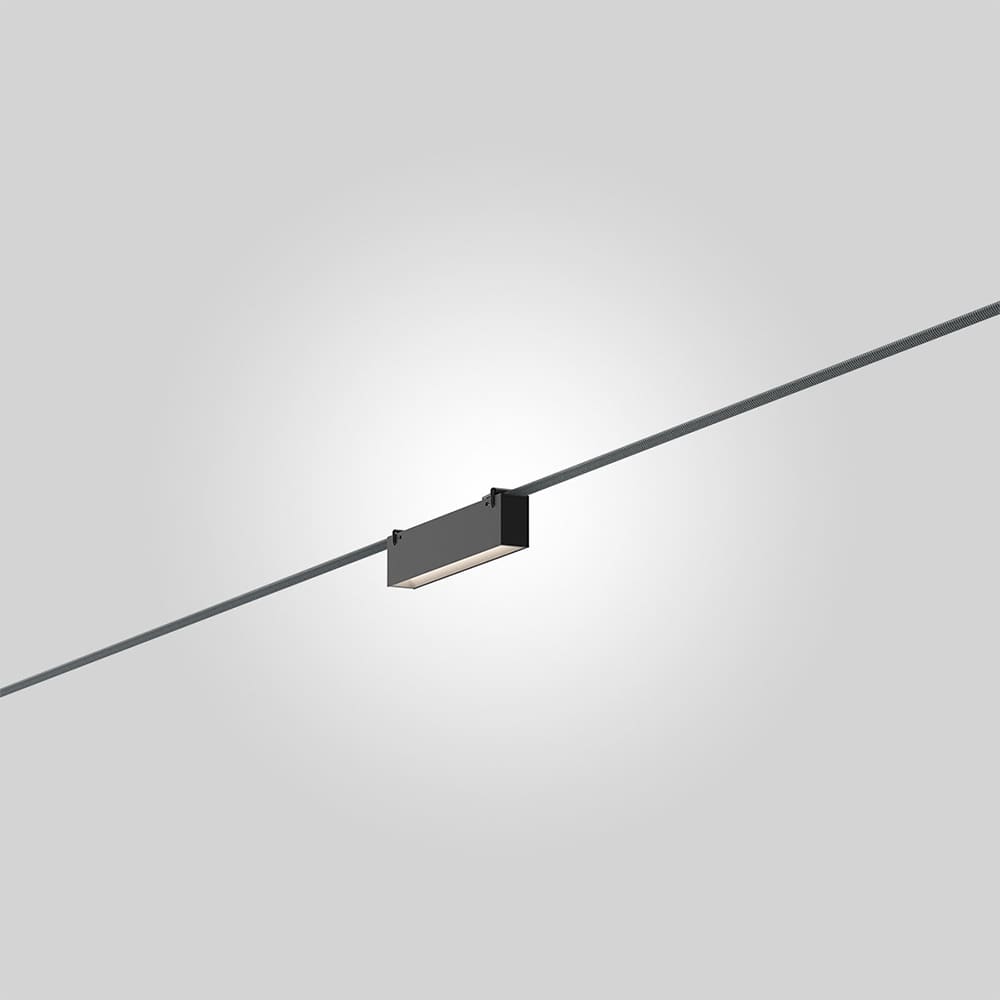 Vibia PLUSMINUS Linear Low UGR 6260 - 2700K Linea simultanea Dalì, 1-10V, Casambi - verde M1 (solo corpo illuminante) - immagine 2