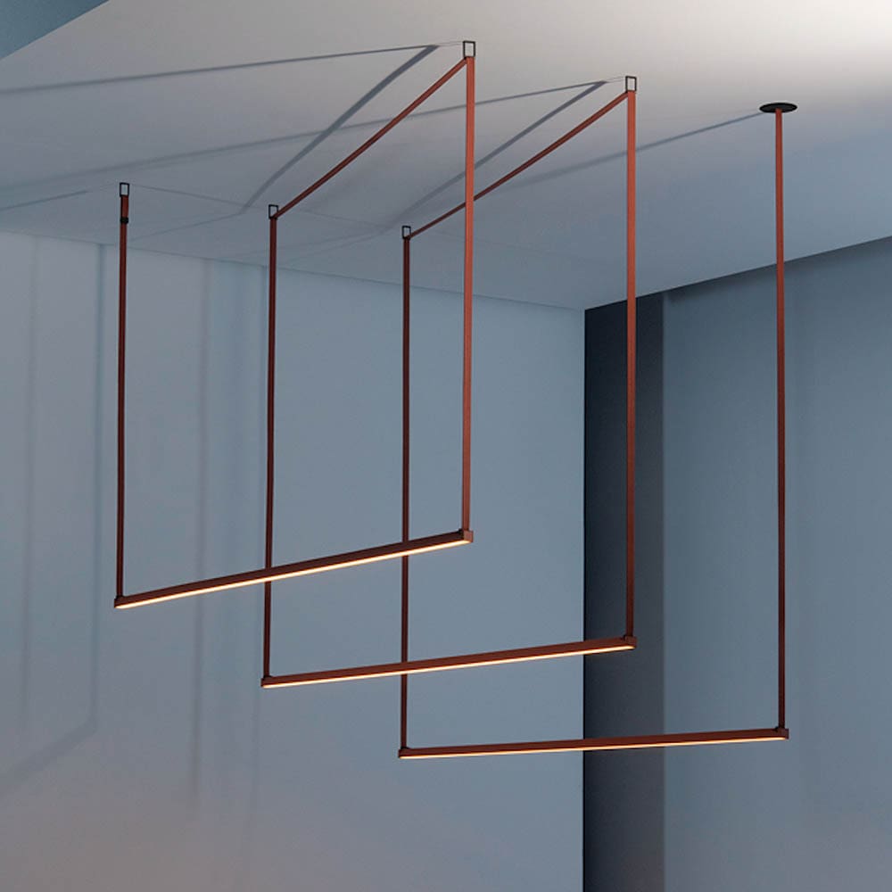 Vibia PLUSMINUS Linear Low UGR 6280 - 3000K Simultaneous line Dali, 1-10V, Casambi - green M1 (Lighting body only) - Image 2
