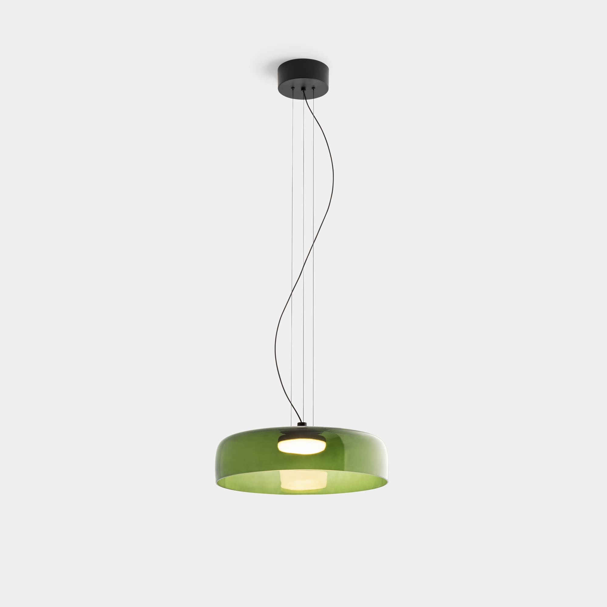 Leds C4 - Levels 1 Body Ø420mm 19W Nero