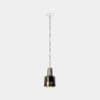 LEDS C4 - Lampada a sospensione Khoi Recessed - Grigio