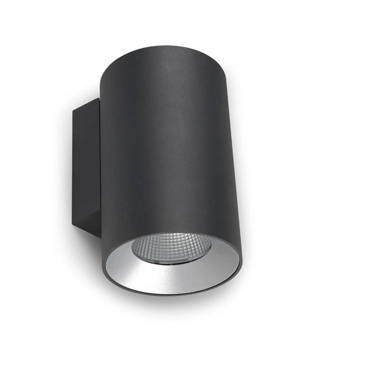LEDS C4 - Applique Cosmos Double Emission Ø110MM - Grigio