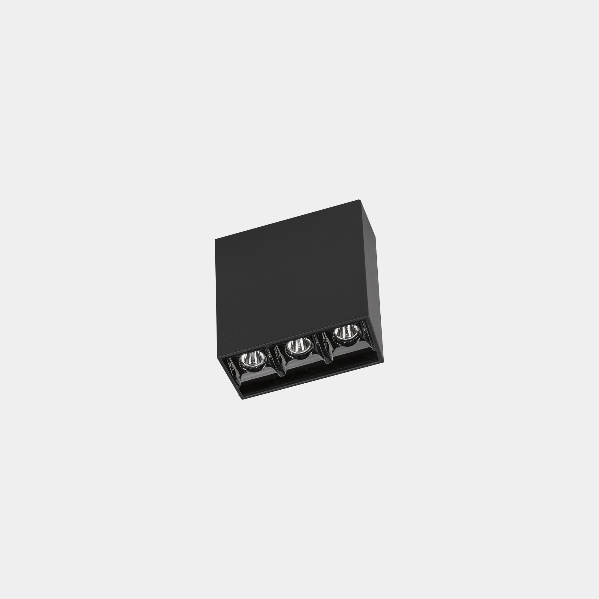 LEDS C4 - Plafoniera Bento Surface 3 Leds - Nero