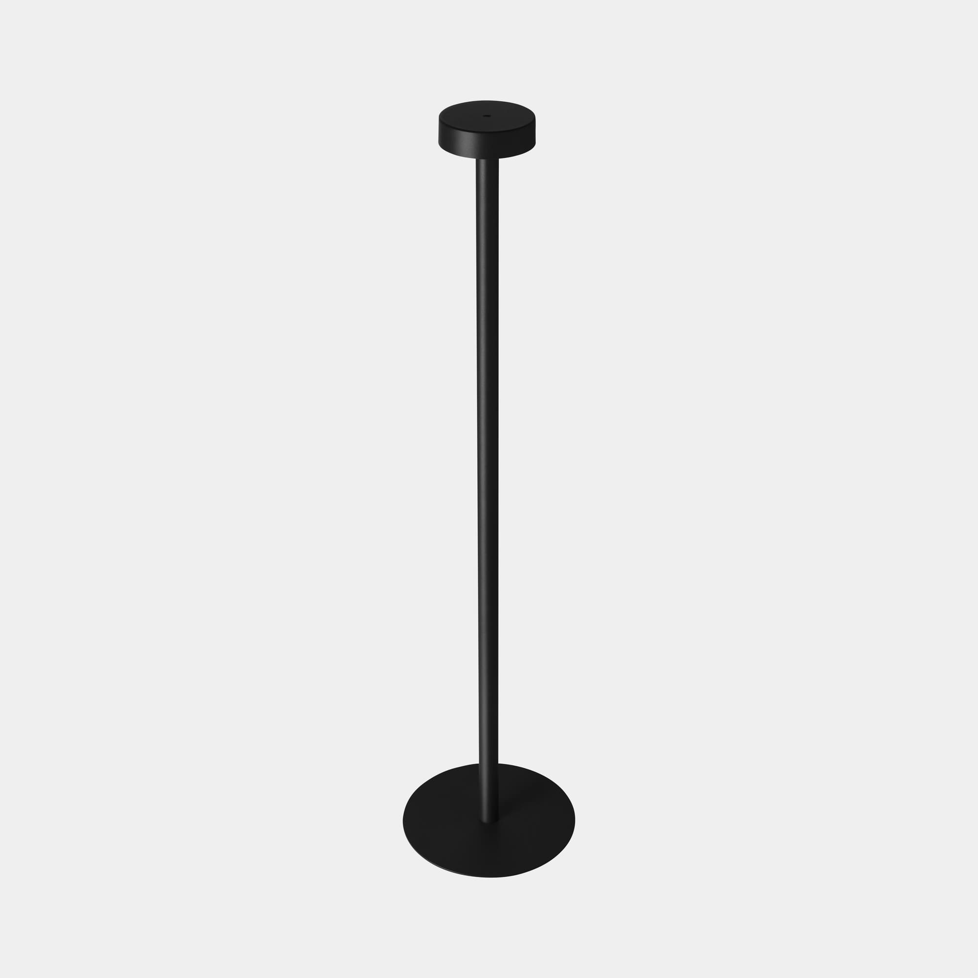 LEDS C4 - Lampada da terra Orbit Rechargeable Small Hole Cover - Nero