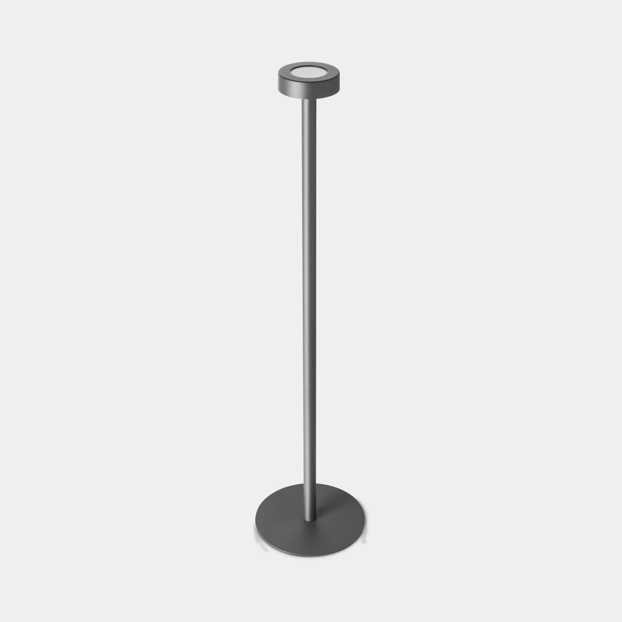 LEDS C4 - Lampada da terra Orbit Rechargeable Big Hole Cover - Grigio