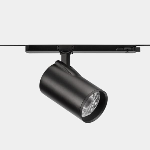 LEDS C4 - Faretto Strom Track Ø80 Zoom - Nero