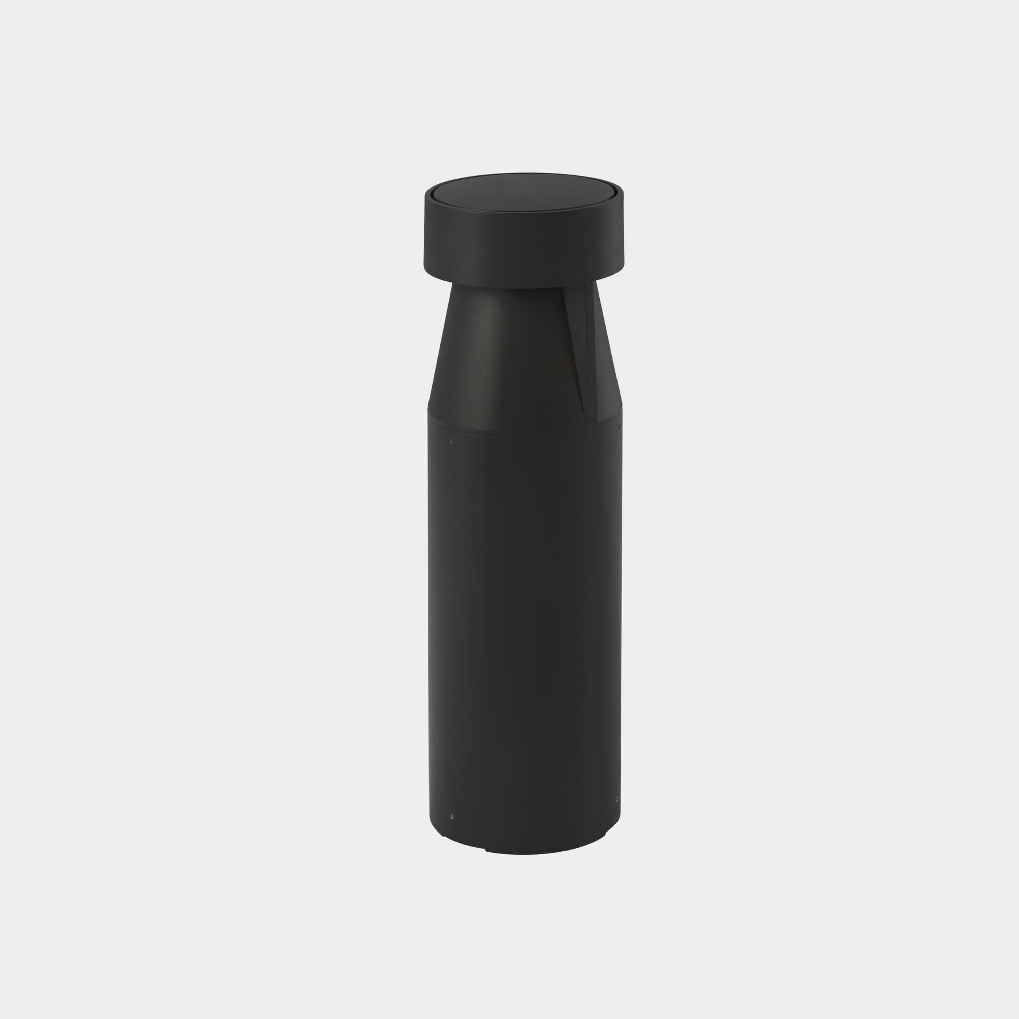 LEDS C4 - Paletto luminoso Rek 533mm 360º Emission - Nero