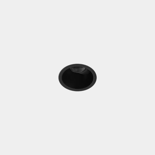 LEDS C4 - Faretto da incasso Play Mini Visual Comfort Round Fixed Trim - Nero