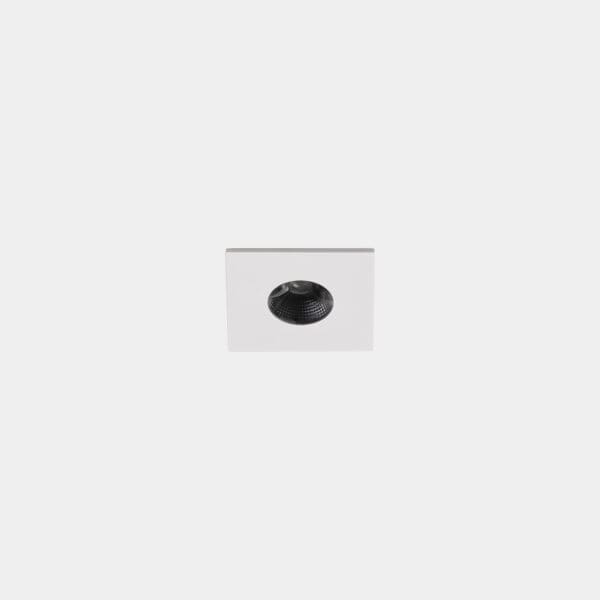 LEDS C4 - Faretto da incasso Play Mini Flat Square Fixed - Bianco