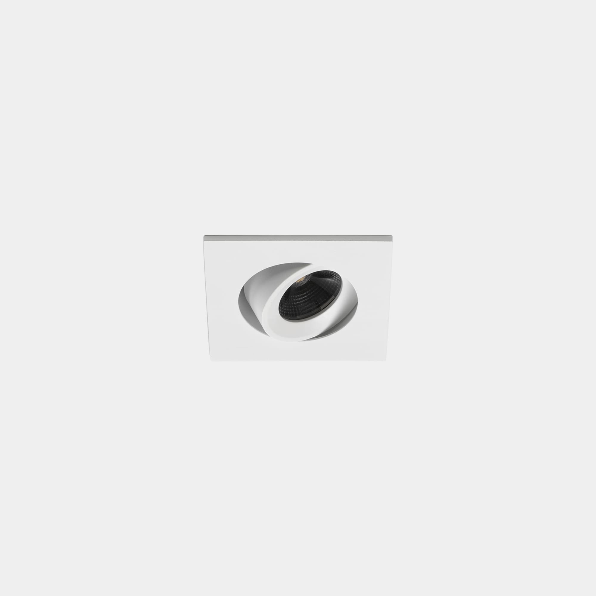 LEDS C4 - Faretto da incasso Play Mini Flat Square Adjustable - Bianco
