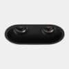 LEDS C4 - Faretto da incasso Play Double Round Adjustable - Nero