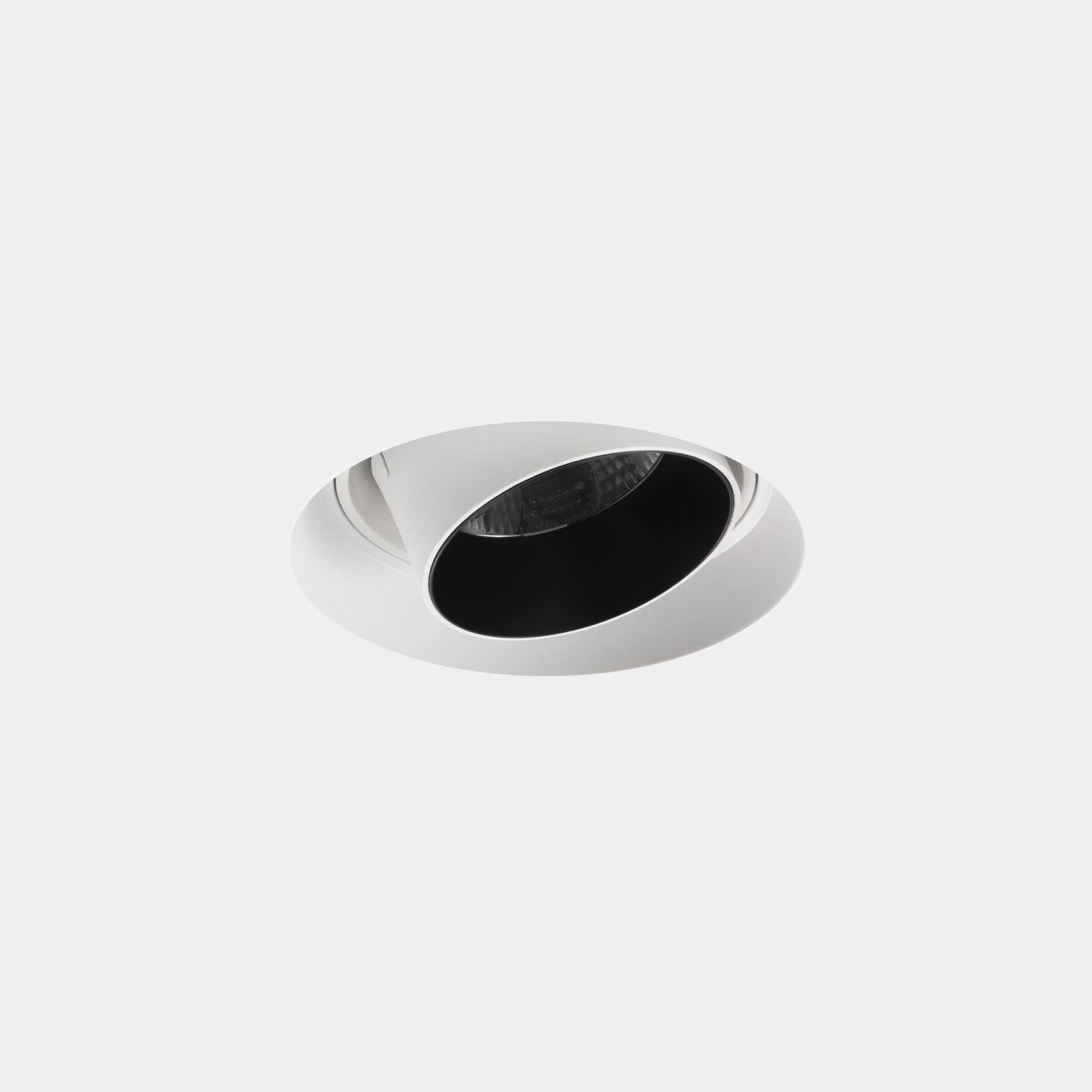 LEDS C4 - Faretto da incasso Play Snoot Round Adjustable Trimless - Bianco