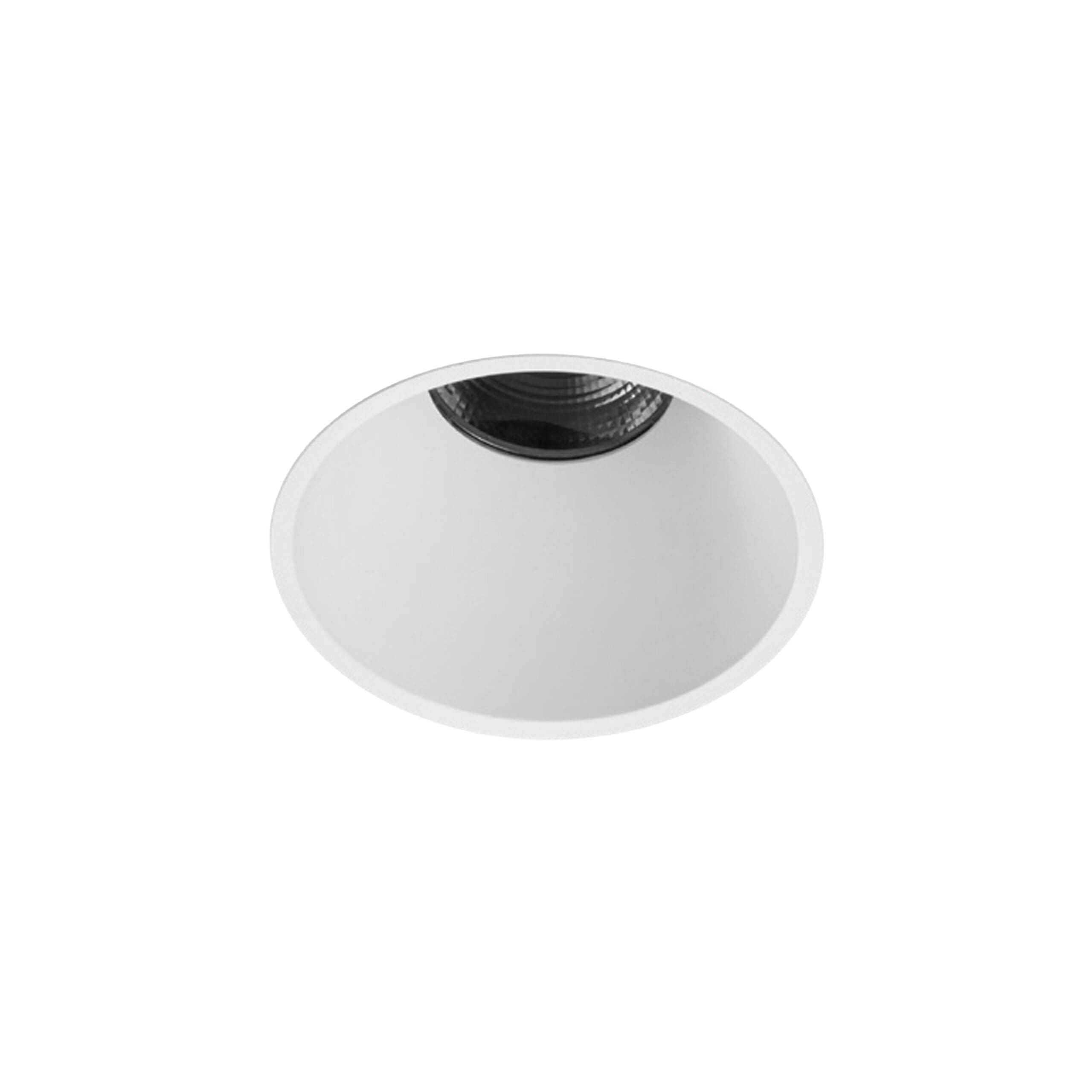 LEDS C4 - Faretto da incasso Play Visual Comfort Round Fixed Microtrim - Bianco