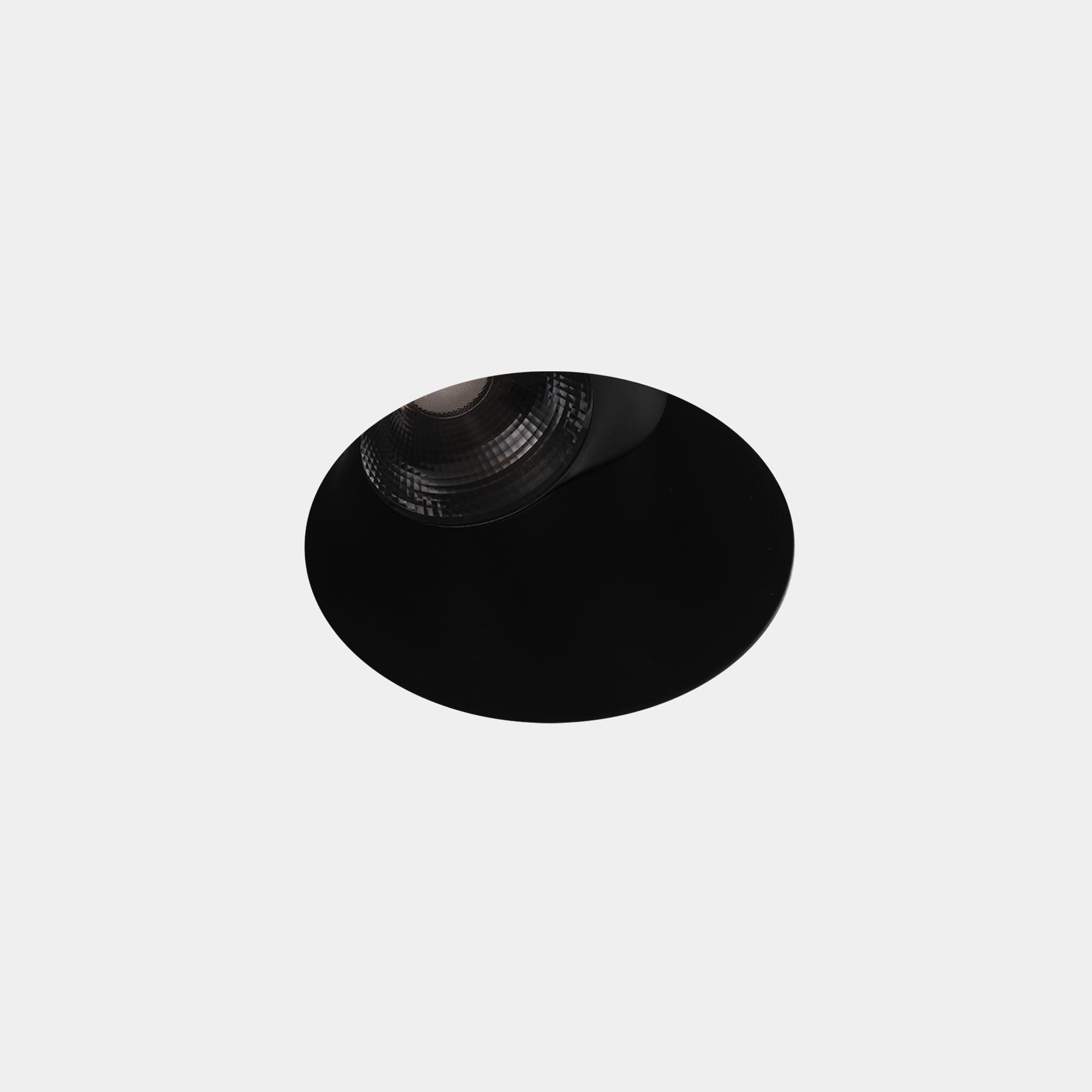 LEDS C4 - Faretto da incasso Play Visual Comfort Round Adjustable Trimless - Nero