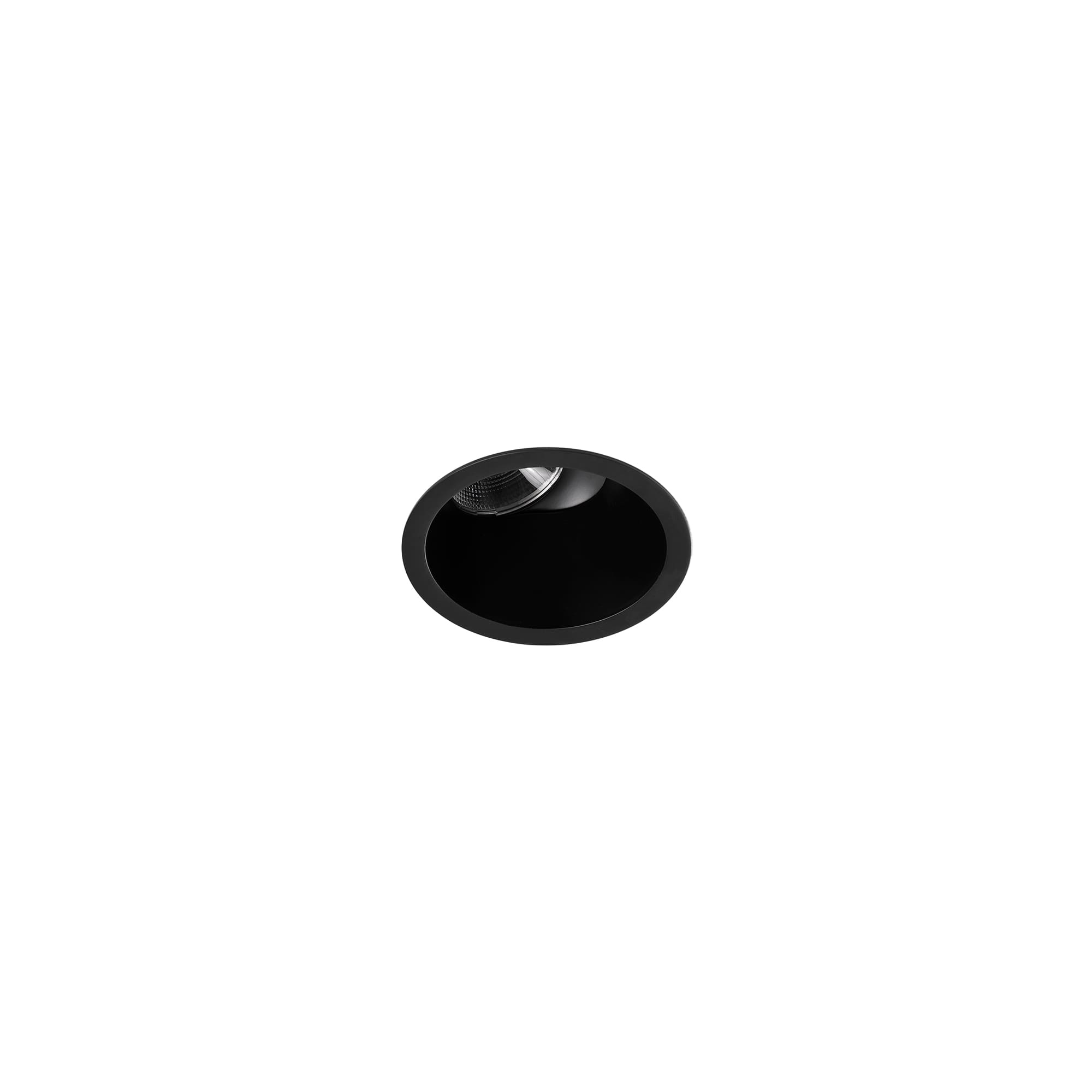 LEDS C4 - Faretto da incasso Play Mini Visual Comfort Round Adjustable Trim - Nero