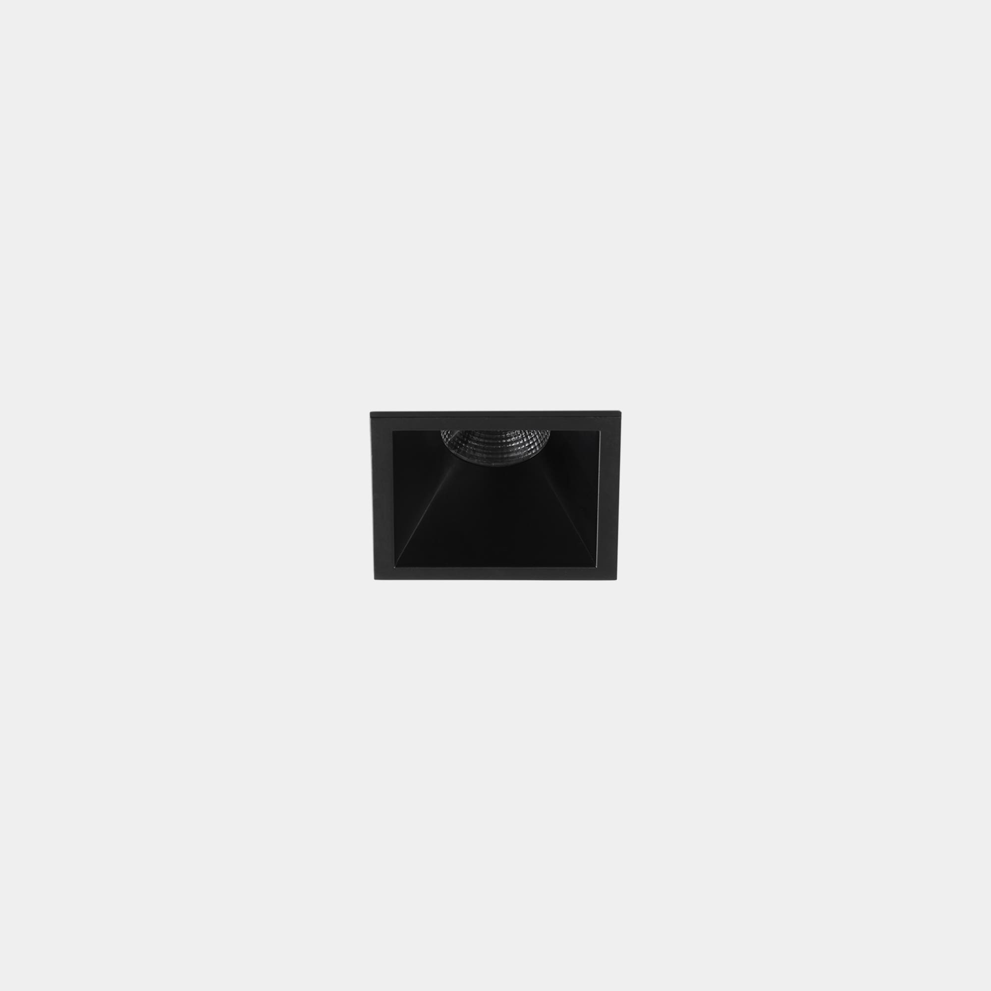 LEDS C4 - Faretto da incasso Play Mini Visual Comfort Square Fixed Trim - Nero