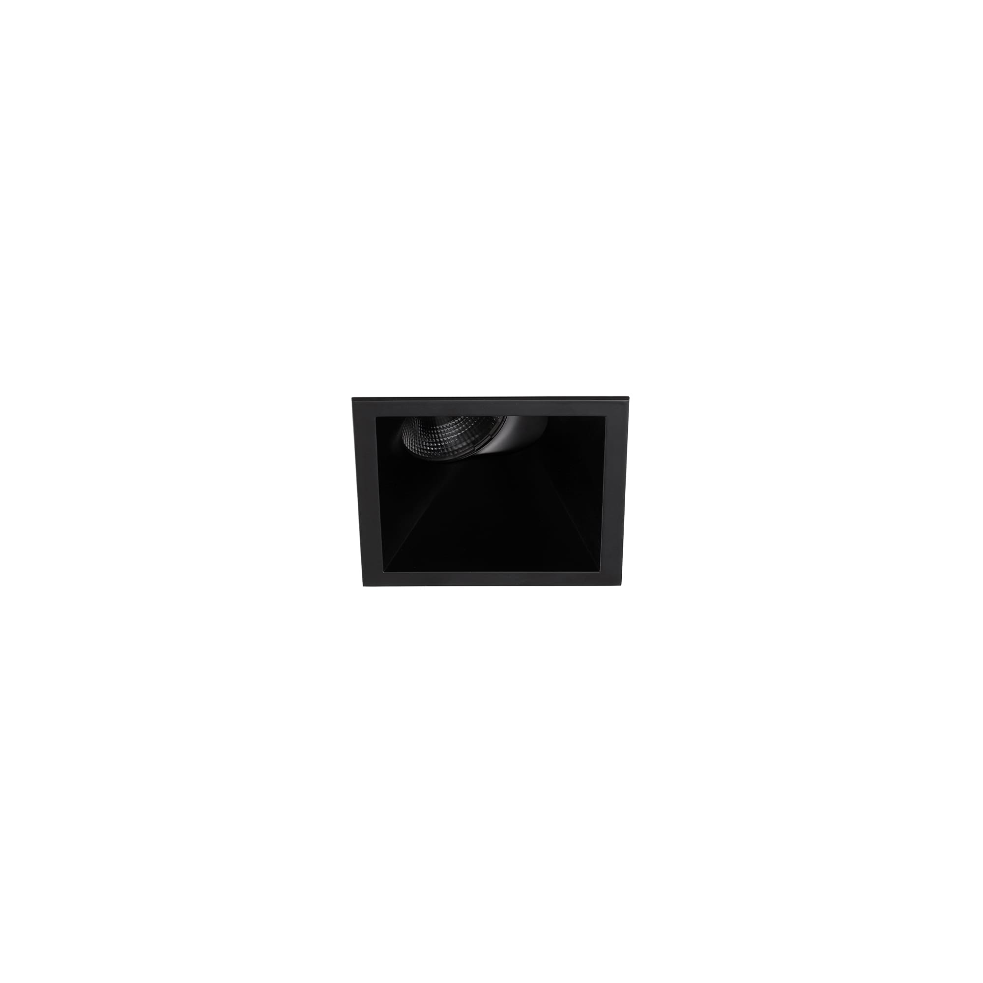 LEDS C4 - Faretto da incasso Play Mini Visual Comfort Square Adjustable Trim - Nero