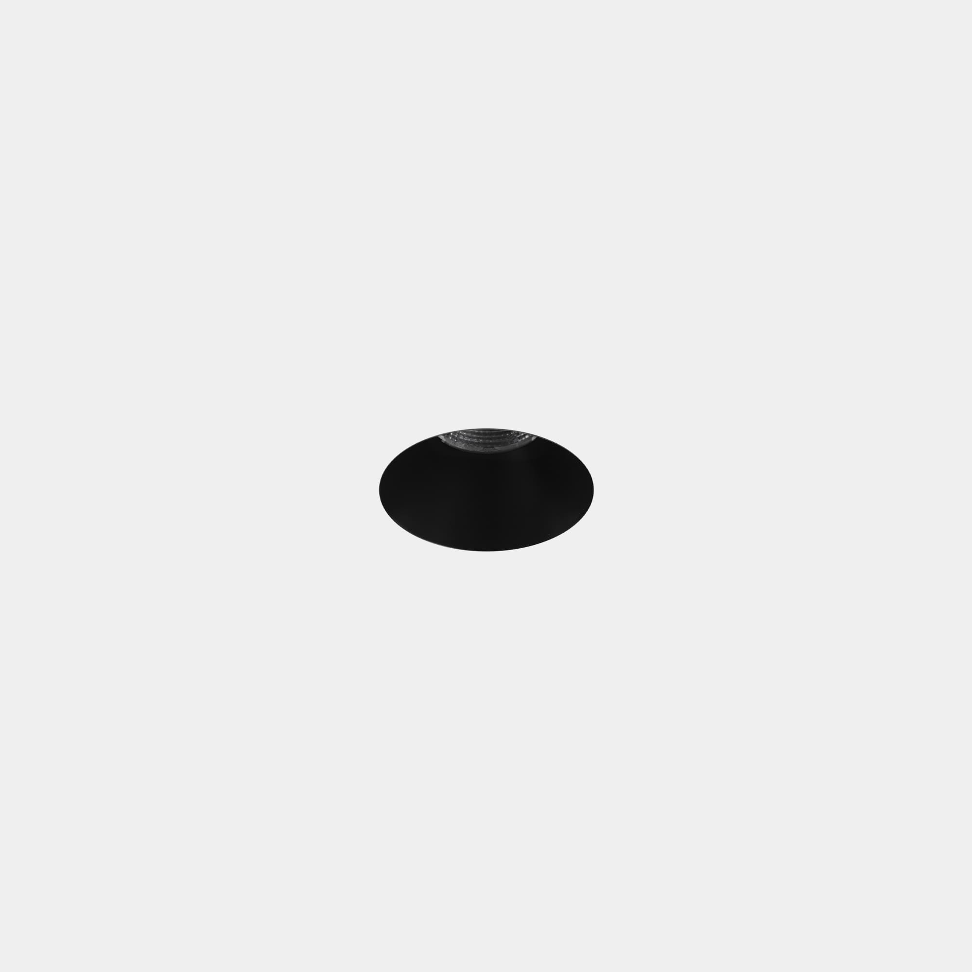 LEDS C4 - Faretto da incasso Play Mini Visual Comfort Round Fixed Trimless - Nero